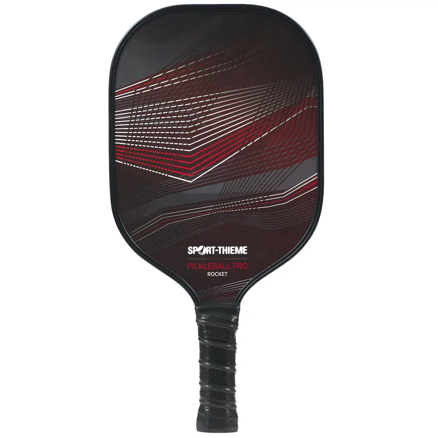 Pickleballracket Sport-Thieme Rocket Trening og match | 10mm | Rød/Svart 