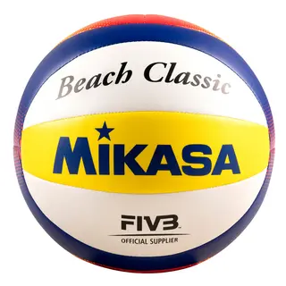 Sandvolleyball Mikasa Classic BV552C Beachvolley | Replica kampball