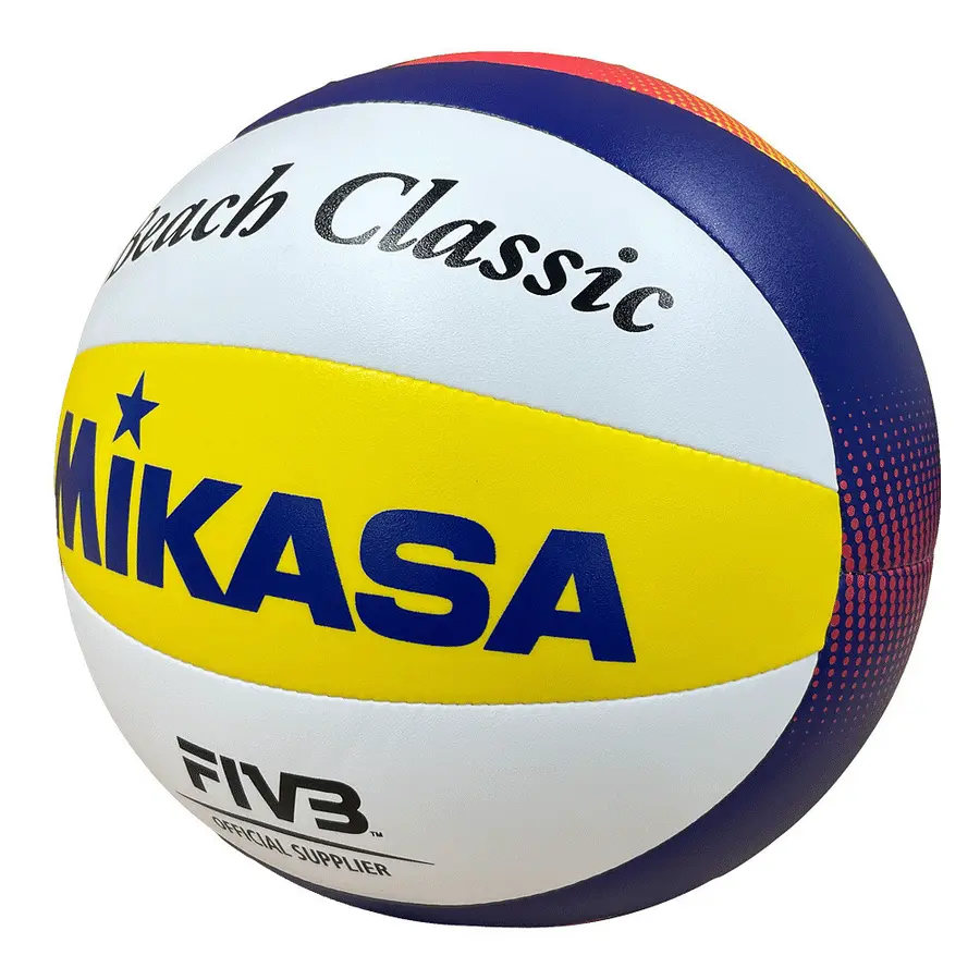 Sandvolleyball Mikasa Classic BV552C Beachvolley | Replica kampball 