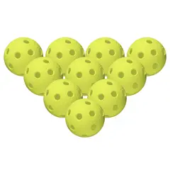 Innebandyballer Crater Unihoc | Gul 10 stk | Matchball | IFF