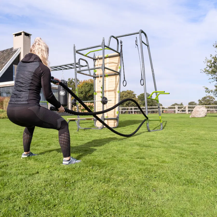 EXIT GetSet Tilbehør | Battle Rope ring Passer til Monkeybars og Powerstations 
