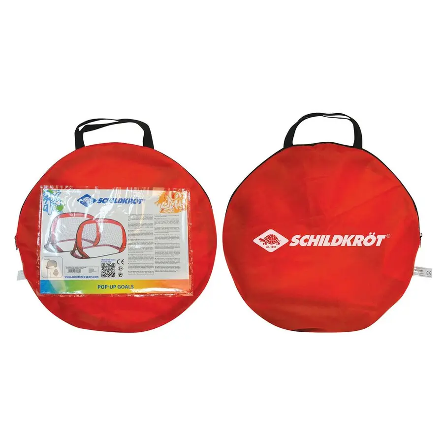 Pop-Up fotballmål | 2 stk 120x80x80 cm | Par 
