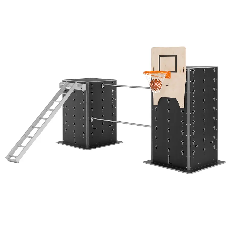 Cube Sports Basketballkurv Kurv med plate til Cube Sport moduler 