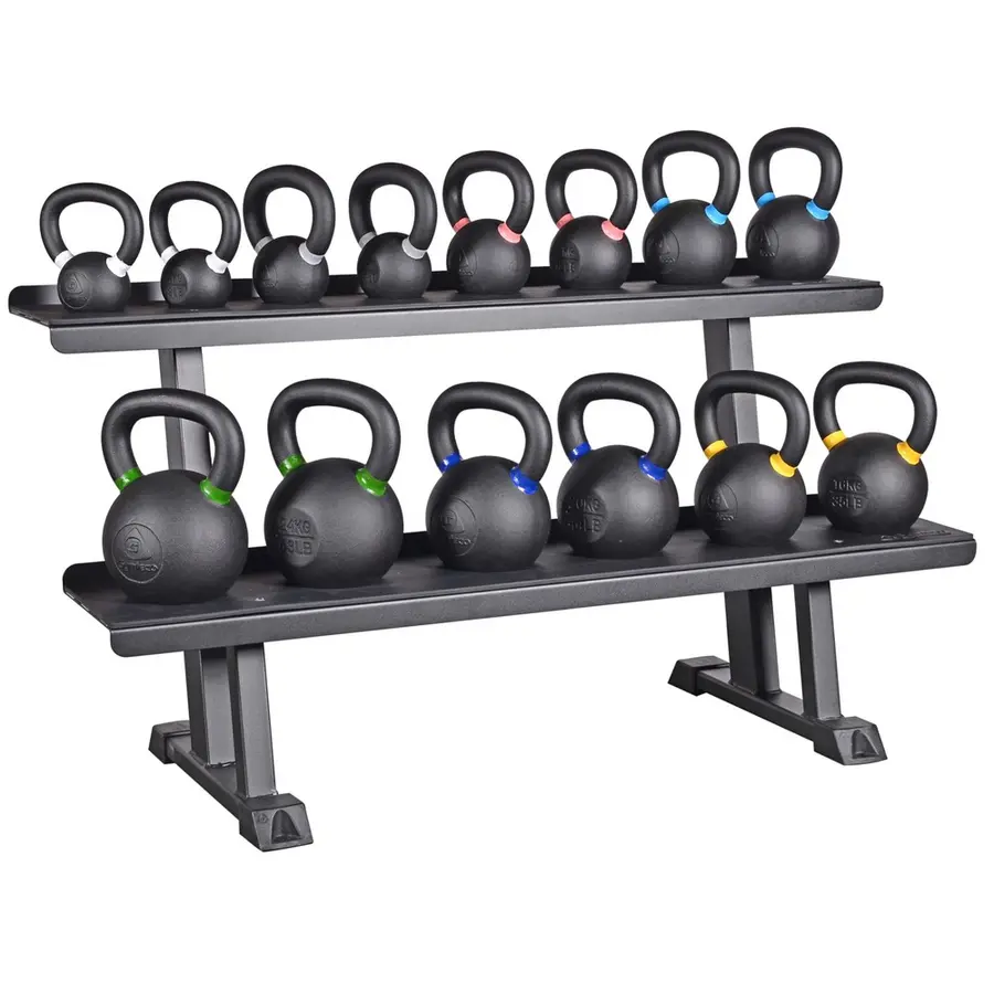 Gymleco Rack til kettlebells Oppbevaring til 10-15 kettlebells 