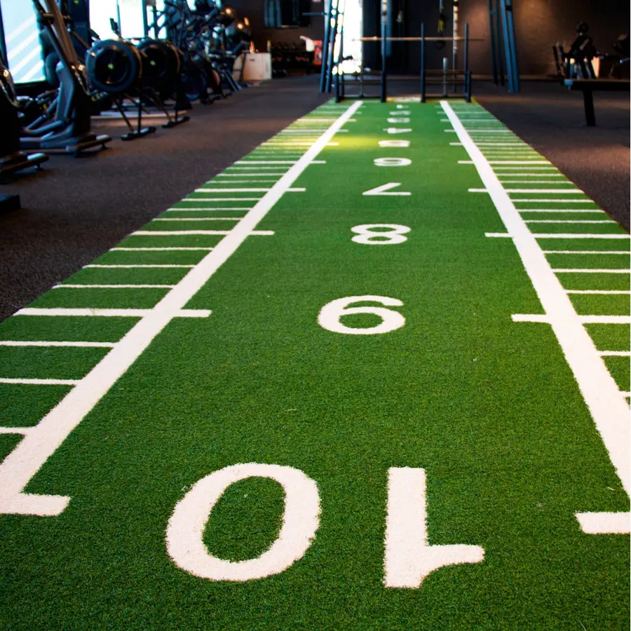 Sprintbane Gymleco Kunstgress 11 x 2 m | Svart 