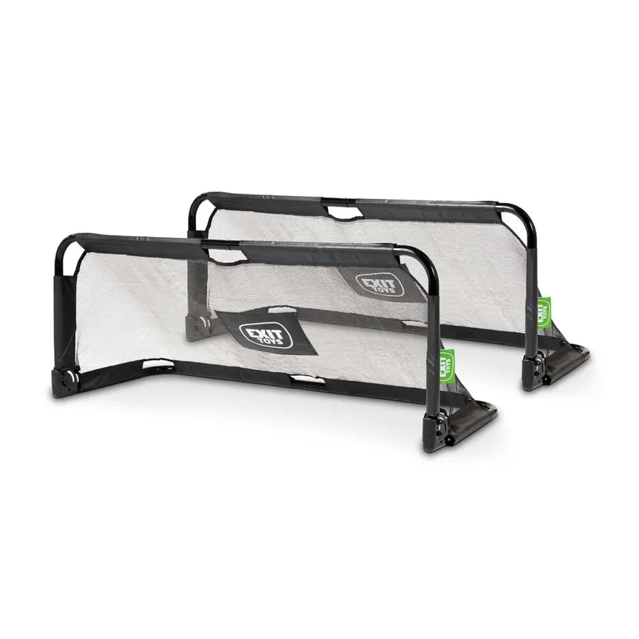 EXIT Panna Fotballmål 2 stk. 150x60 cm | Sammenleggbare mål 