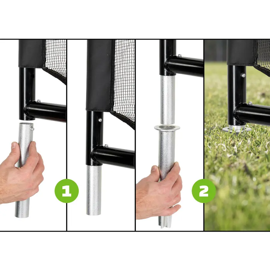 EXIT Maestro ECO Fotballmål 180x120 cm | Med Målvegg 