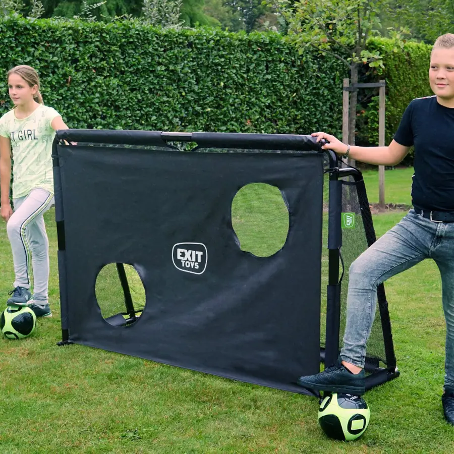 EXIT Maestro ECO Fotballmål 180x120 cm | Med Målvegg 