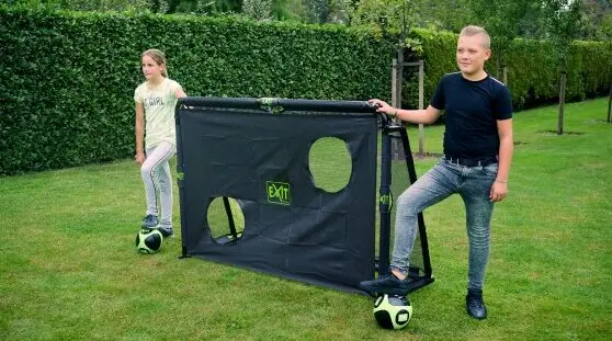 EXIT Maestro ECO Fotballmål 180x120 cm | Med Målvegg 