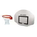 Basketballkurv med nett og plate Innebruk | Komplett sett med veggfeste